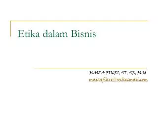 PPT - ETIKA BISNIS PowerPoint Presentation, Free Download - ID:3521844