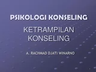 psikolog i konseling
