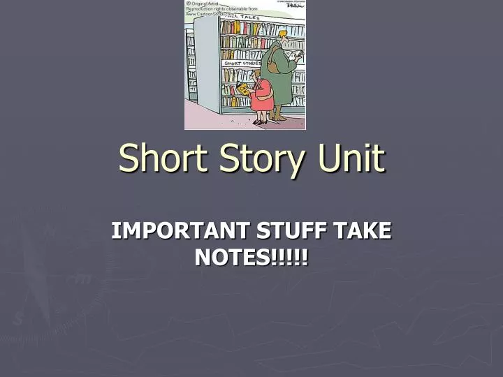 short story unit