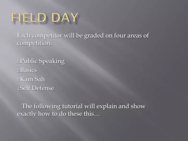 field day