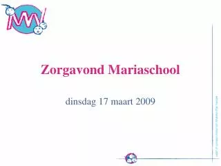 zorgavond mariaschool