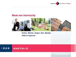 maak een kennisclip