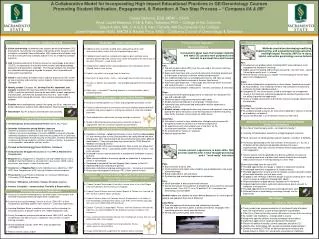 Project Outcomes Compass IIA &amp; IIB