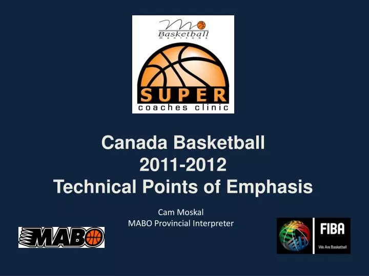 canada basketball 2011 2012 technical points of emphasis