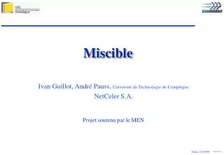 miscible