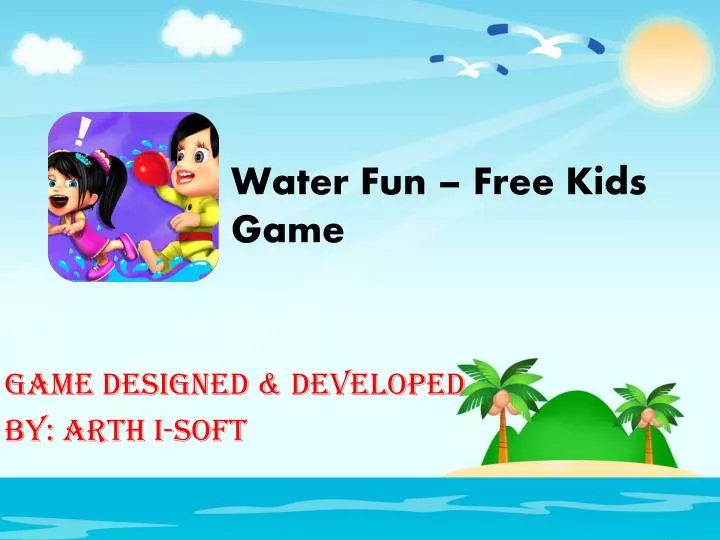 water fun free kids game