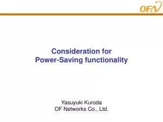 Yasuyuki Kuroda OF Networks Co., Ltd.