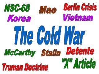 The Cold War