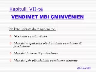 kapitulli v ii t