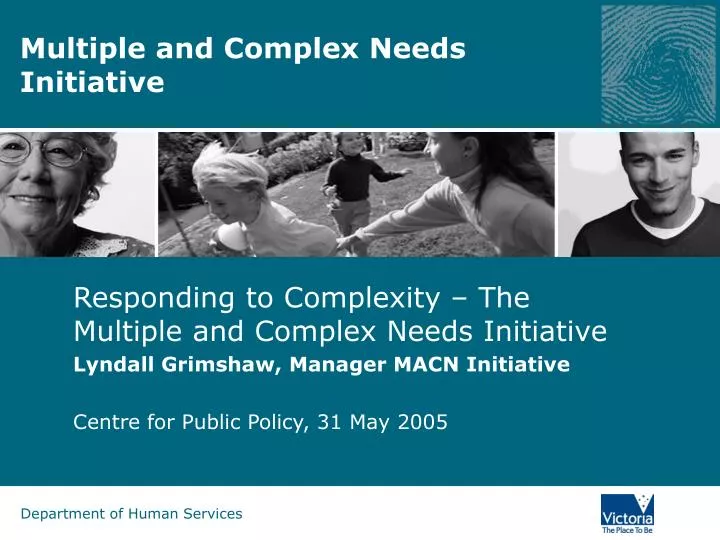multiple and complex needs initiative