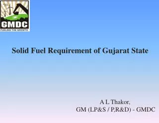 Solid Fuel Requirement of Gujarat State