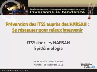 pr vention des itss aupr s des harsah se r seauter pour mieux intervenir