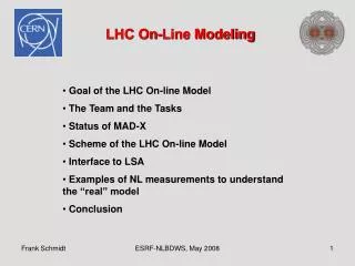 LHC On-Line Modeling