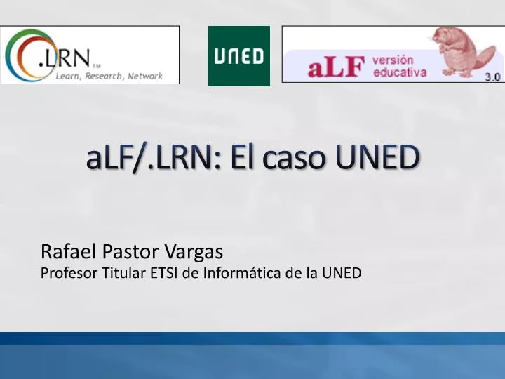 alf lrn el caso uned