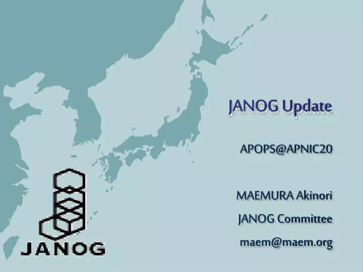 janog update