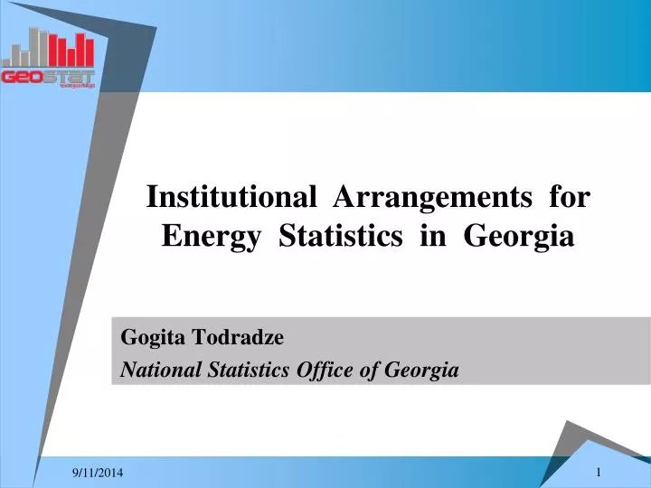 gogita todradze national statistics office of georgia