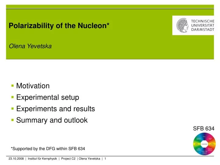 polarizability of the nucleon