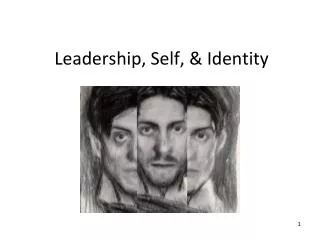 Leadership, Self, &amp; Identity