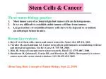 PPT - Stem cells, cancer, and cancer stem cells PowerPoint Presentation ...