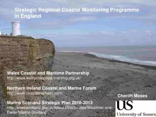 Strategic Regional Coastal Monitoring Programme in England