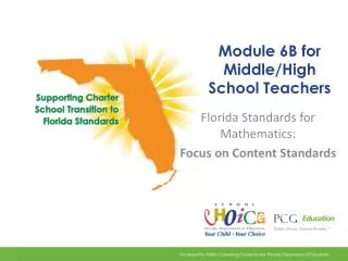 Module 6B for Middle/High School Teachers