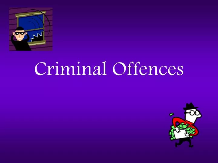 criminal offences