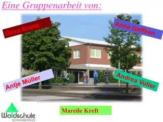 eine gruppenarbeit von
