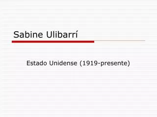 sabine ulibarr