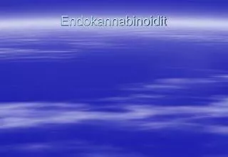 endokannabinoidit