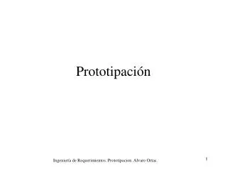 prototipaci n