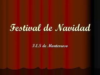 festival de navidad