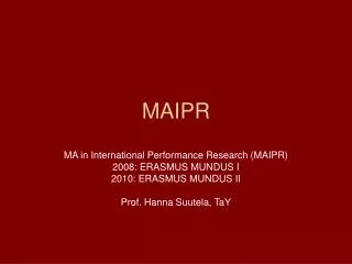 maipr