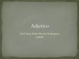 adjetivo