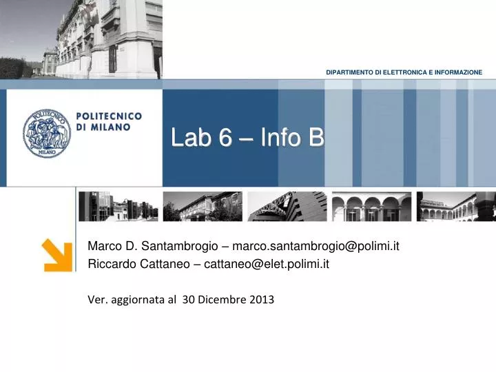 lab 6 info b
