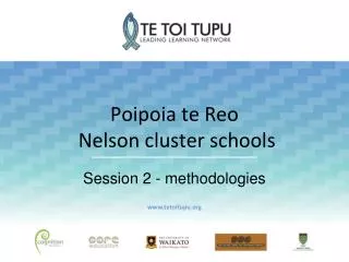 Poipoia te Reo Nelson cluster schools