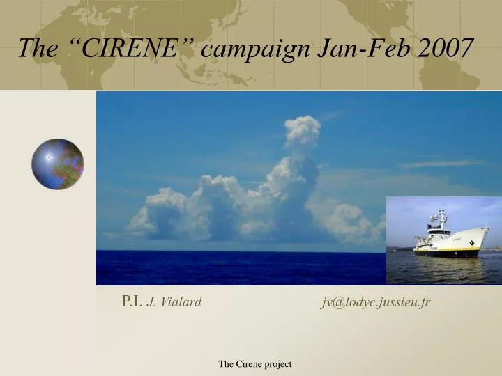 the cirene campaign jan feb 2007