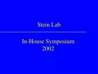 Stein Lab