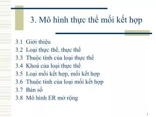 3 m h nh th c th m i k t h p