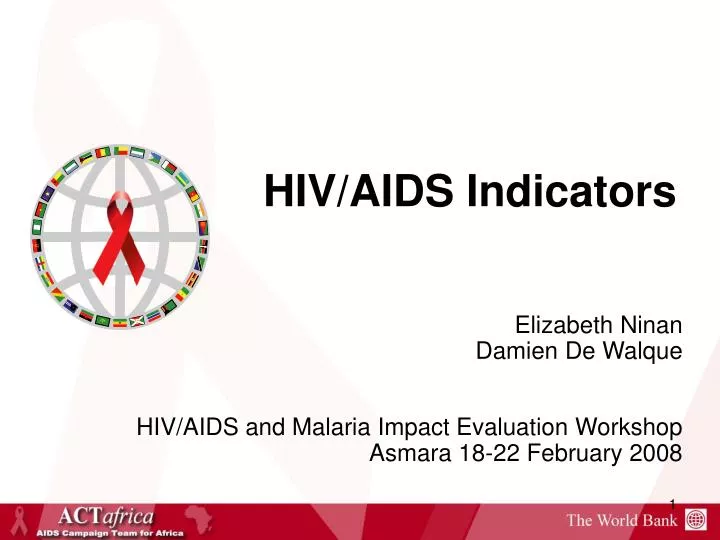 hiv aids indicators