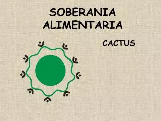 soberania alimentaria