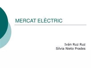 mercat el ctric