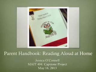 Parent Handbook: Reading Aloud at Home