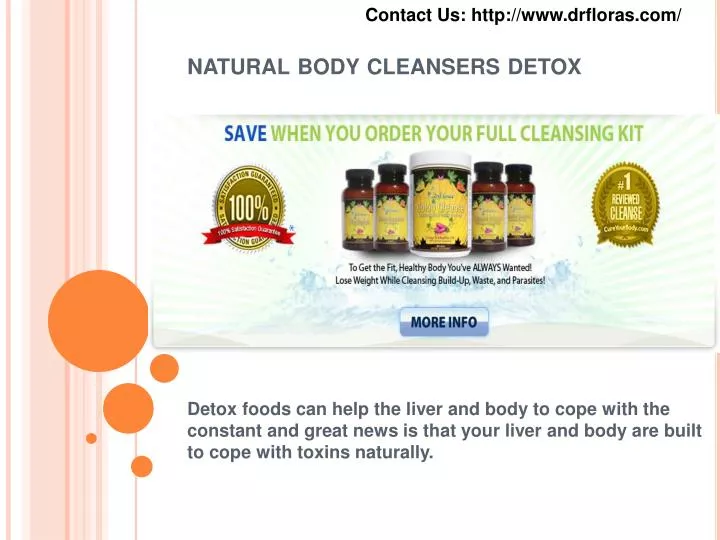 natural body cleansers detox