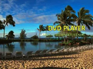 dvd player