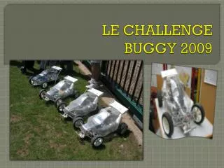 le challenge buggy 2009