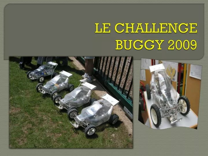 le challenge buggy 2009