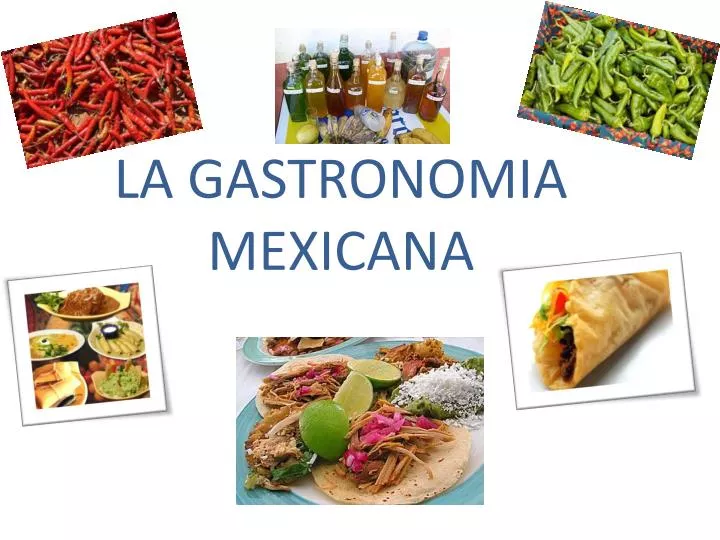 la gastronomia mexicana