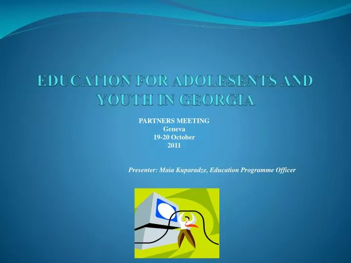 education for adolesents and youth in georgia