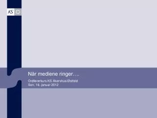 n r mediene ringer