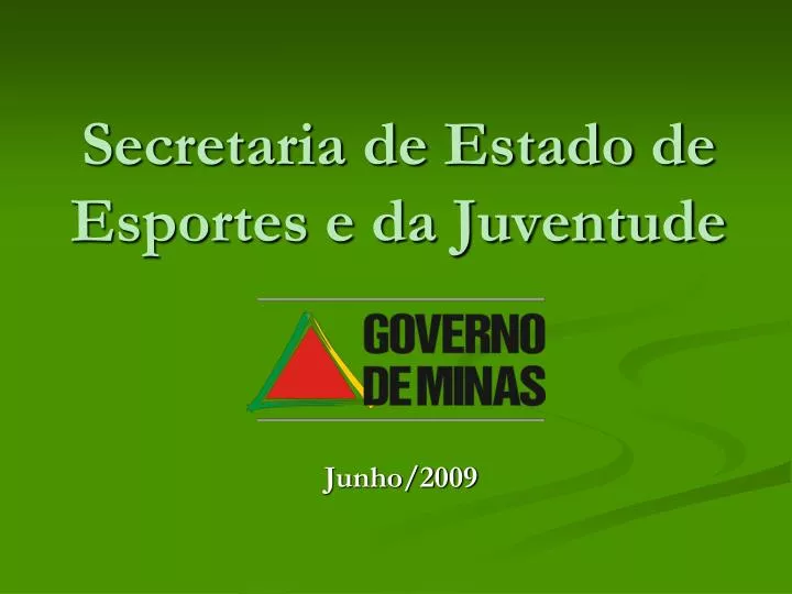 Subsecretaria de Esportes de Minas Gerais lança novo curso online